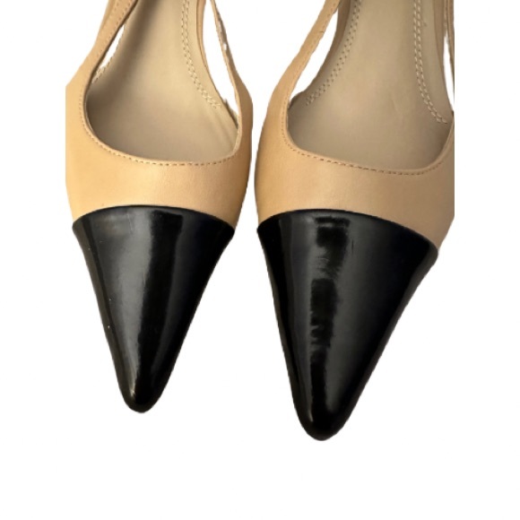 Ellen Tracy Kitten Heel Two Tone Pump - Picture 7 of 7